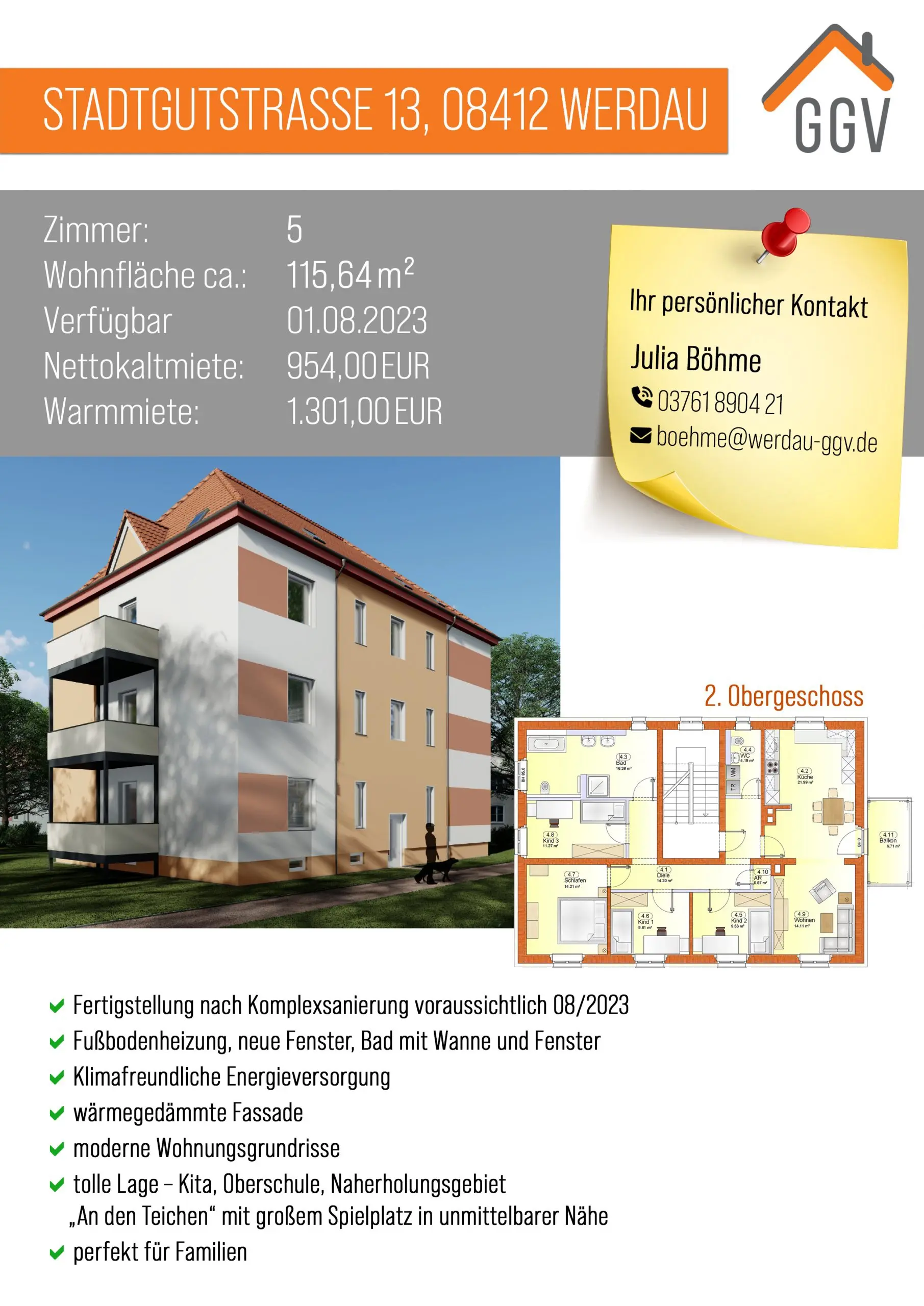 Aushang DIN A 4 für Schaukasten