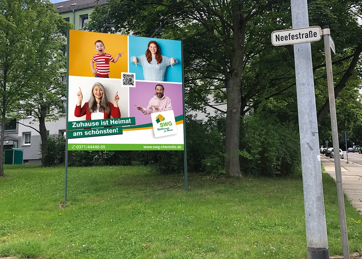 3x3 Meter Plakat