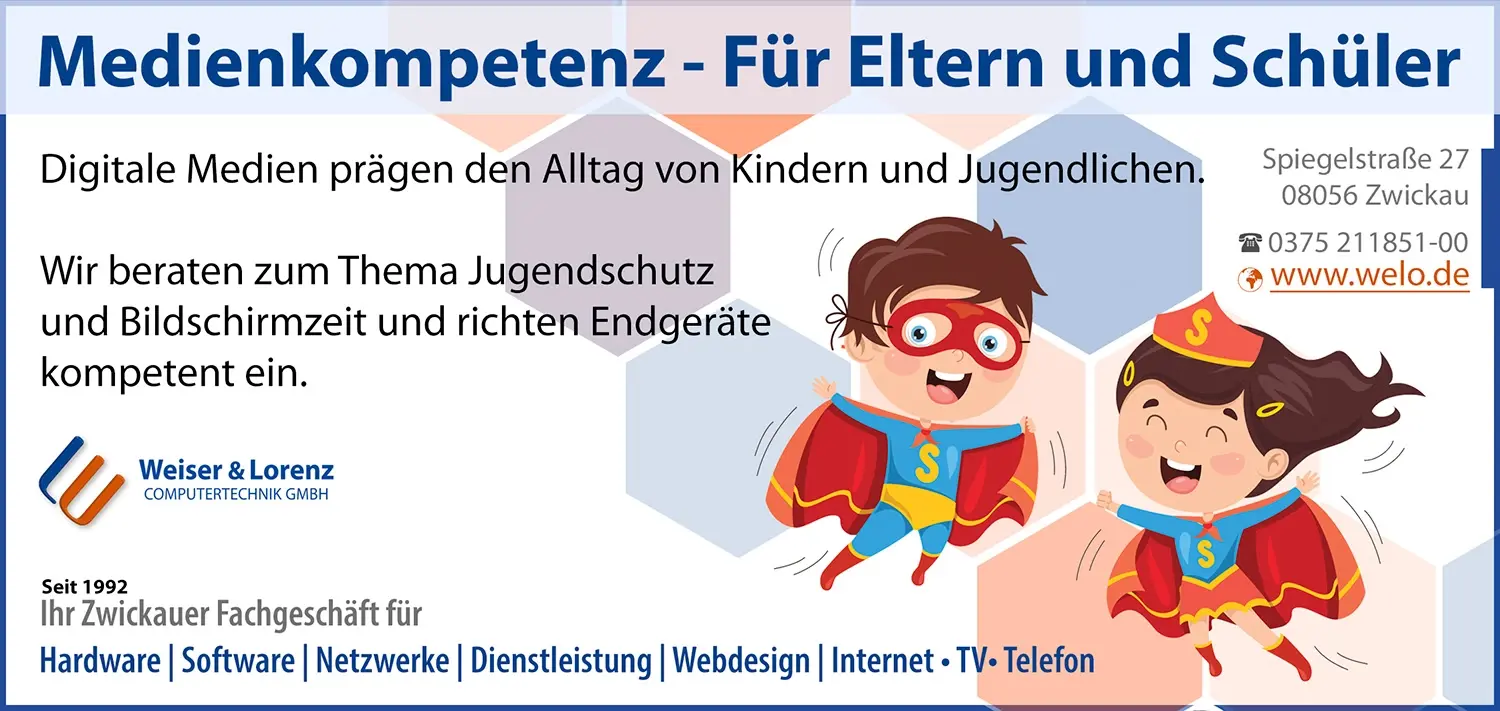 Anzeige in der Freien Presse